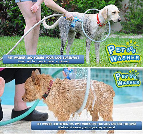 Fully automatic 360 degree pet supplies bath ring - Picca Pets