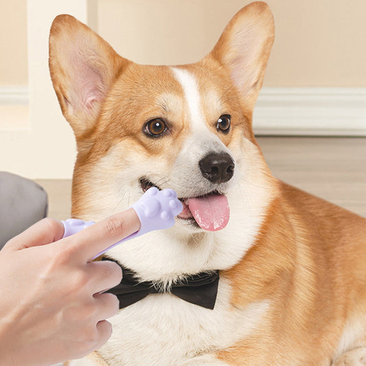 Dog Finger Toothbrush Small Dog Cleaning - Picca Pets