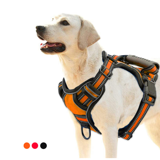 Dog Harness No Pull Breathable Reflective Pet Harness Vest - Picca Pets